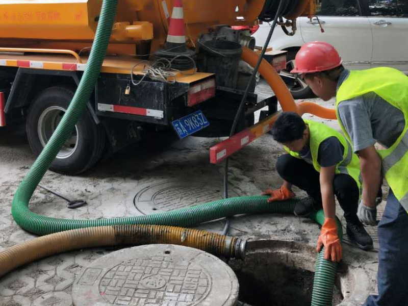 嵊州各种下水管道疏通 高压清洗 清理化粪池污水井